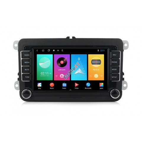 ŠKODA, VW a SEAT (2004-2014) Autorádio Android s GPS navigáciou a WiFi